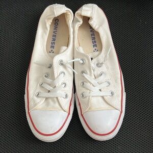 Converse size 9 with the elastic back